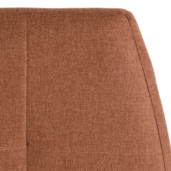 Tête de lit rembourrée pour lits 140/160cm couleur terracotta RIVANA